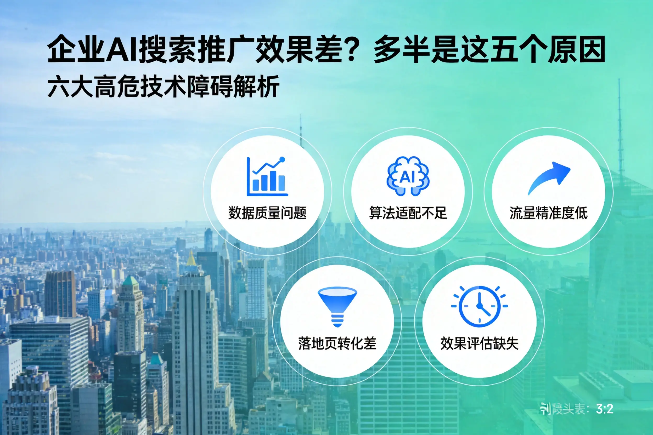 青川企业AI搜索推广效果差?多半是这五个原因